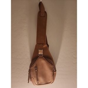 Antik Kraft  Crossbody Sling (Tan) Vegan Leather Crossbody Bag for Women